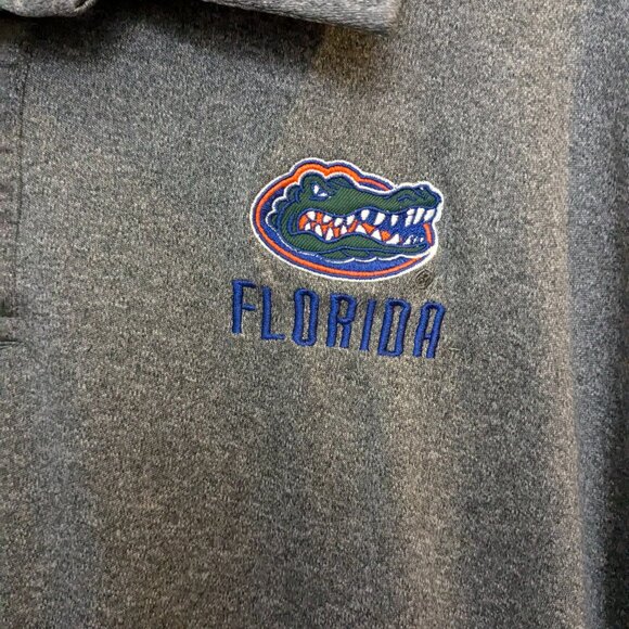 Florida Gators Gray Polo Shirt Men's XL Embroidered Logo, Chiliwear - Picture 2 of 12